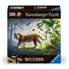 Ravensburger Medinė dėlionė 500 vnt. - Tigras