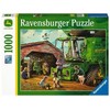 Ravensburger dėlionė „John Deere: tada ir dabar“, 1000 det.