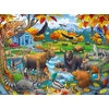 Ravensburger Dėlionė 150 vnt. - Laukinės gamtos susibūrimas