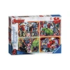 Ravensburger Dėlionė 4x100 vnt. - Keršytojai