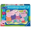 RAVENSBURGER vaikiška dėlionė Peppa Pig, 35 det., 12004185