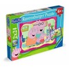 RAVENSBURGER vaikiška dėlionė Peppa Pig, 2x24 det., 12004184