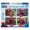 Ravensburger 4 dėlionės „Žmogus-voras“, 12–24 det., nuo 3 m.