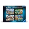 Ravensburger Dėlionė 4x500 vnt. - Atostogos