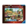 Ravensburger Dėlionė 1000 vnt. - Darbinga diena kanale