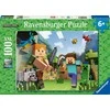 Ravensburger Dėlionė 100 vnt. - Minecraft