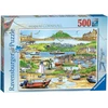 Ravensburger Dėlionė 500 vnt. - Pabėgimas į Kornvalį