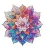 Robotime 3D medinė dėlionė Mystic Mandala Flower
