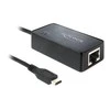 DELOCK Adapteris SuperSpeed USB USB 3.1 Gen 1 SU USB Type-C male > Gigabit LAN 10/100/1000 Mb/s