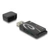 Delock Mini USB 2.0 kortelių skaitytuvas su SD ir Micro SD lizdais
