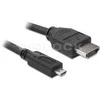 Kabelis Delock HDMI Micro - HDMI 2m juoda (82664)