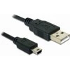 Delock kabelis USB 2.0 > USB-B mini 5 kontaktų kištukas/vyras 1,5 m
