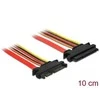 Delock kabelis SATA 6 Gb/s 22 kontaktų kištukas > SATA 22 kontaktų lizdas