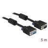 DELOCK Extension cable SVGA 5m male-female