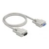 DELOCK Cable Serial Ext. SUB-D 9 1m St/Bu