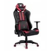 Diablo Chairs Diablo X-Ray 2.0 King Size Juodas-Raudona ergonominė kėdė