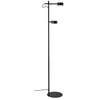 Domoletti Carruzzo GRINDINIS LED ŠVIESTUVAS LUCA 2X4W JUODA