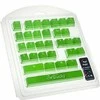 Ducky Rubber Keycap Set, guminiai pakaitiniai klavišai klaviatūrai, 31vnt. Žali