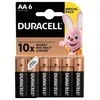 Duracell Basic Pagrindinė AA/LR6 baterijos lizdinė plokštelė po 6