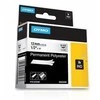 DYMO 622289 RHINO Poliesterio Juostelė 12mm x5,5m (skaidri / juodas šifras)