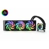 Ek Water Blocks Ek Vanduo Blocks EK Vanduo Blocks EK-Nucleus AIO CR360 Lux D-RGB All-in-One Liquid Cooler – 360mm, juodos spalvos