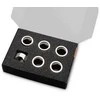 Ek Water Blocks EK Vanduo Blocks EK-Quantum Torque Compression Ring 6-Pak HDC 16 - nikiel