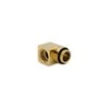 Ek Water Blocks Ek Vanduo Blocks EK Vanduo Blocks EK-Torque Micro Adapteris 90 Degree G1/4 inch Male to G1/4 inch Female - Rotatable, auksinis