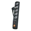 Emos Surge protector - 5 sockets, 1,5m, juodas