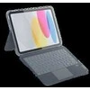 EPICO klaviatūra su dėklu Apple iPad iPad Pro 11" (2018/2020/2021/2022)/iPad AIR 10,9"/10,9" M1 - ČEKIJA - pilkas