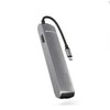 Epico 6in1 Slim Hub 8K su USB-C jungtimi - pilkas kosminis
