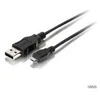 Equip 128523 USB kabelis 1,8 m 2.0 USB A Micro-USB B Juoda
