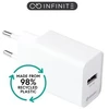 Įkroviklis eStuff Infinite 1x USB-A 18W (ES637006-BULK)