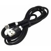„everActive“ USB-C laidas 1 m - Juodas, silikoninis, greito įkrovimo, 3A - CBS-1CB
