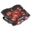 Evolveo Ania 5R, nešiojamojo kompiuterio aušinimo stovas, raudonas foninis apšvietimas