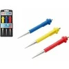 Metalinių žymeklių komplektas 3 vnt CR-V 0,8 mm; 1,5 mm; 2 mm 125 mm EXTOL PREMIUM 8801810