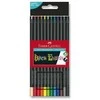 Spalvoti pieštukai Faber-Castell, Juodas Edition, 12 spalvų