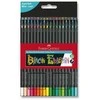Faber-Castell - Juodo leidimo spalvoti pieštukai, 36 vnt.