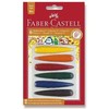 Faber-castell vaško kreidelės, 6 vnt.