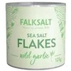 „Falksalt“ česnakinės jūros druskos dribsniai, 125 g