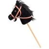 Faunica Hobby horse Baron, černý kůň na tyči se zvuky