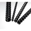 Eurosupplies Ostatní Plastikinės nugarėlės 100vnt, 8mm, juodas
