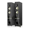 Kompiuterio kolonėlės Fenda F&amp;D T-88X 2.0 ant grindų statomi garsiakalbiai, 300 W RMS (150x2), 1 colio aukštų dažnių garsiakalbis + 5,25 colio garsiakalbis + 10 colių žemųjų dažnių garsiakalbis kiekvienam kanalui, BT 4.2/HDMI/optinis/koaksialinis/AUX/USB/FM/Karaoke funkcija /LED Ekranas/Nuotolinis pultelis/Įtrauktas mikrofonas/Medinis/Juodas