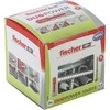 Universalus dvikomponentis kaištis DuoPower 10 x 50 S, FISCHER, 25 vnt.
