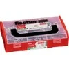 Drėkintuvas Fischer FixTainer - DUOPOWER &amp; DUOSEAL + Schrauben (hellgrau/raudona, 275-teilig)