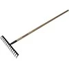 Fiskars FS135751 Grėblys 12 dantų su medine rankena 1560 mm (FSL12)