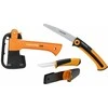 Kirvis Fiskars X5 + priedai