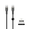 Fixed Ištaisyta | Pintas kabelis USB-C/USB-C, 2m, 100W | FIXDB-CC2-BK