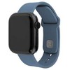 Fixed Fiksuotas silikoninis sportinis dirželio rinkinys, skirtas Apple Watch 4