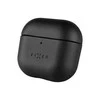 FIXED PodsLeather dėklas skirtas Apple Airpods 4, juodos spalvos