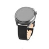 Fixed | Leather Strap with Quick Release 22mm for Išmanusis laikrodis | Juodas